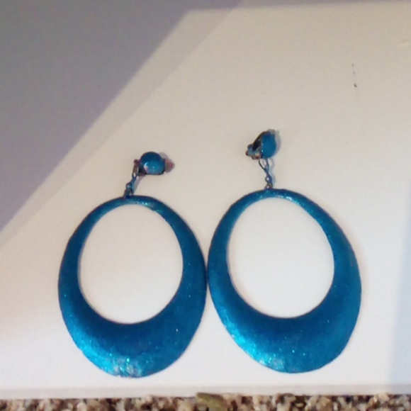 Blue earrings - Picture 6 of 6